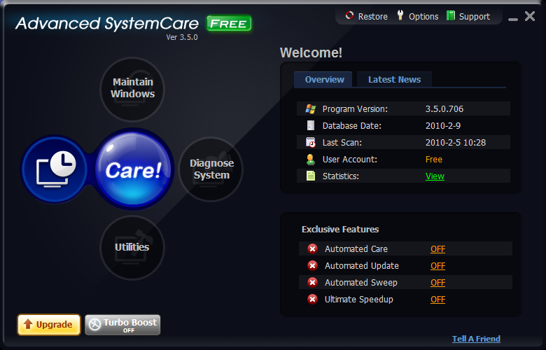 Advanced SystemCare Free