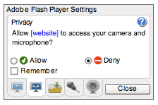 Deny your Flash player to prevent the hack