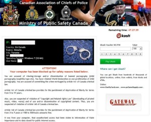 Canadian Association of Chiefs of Police Virus